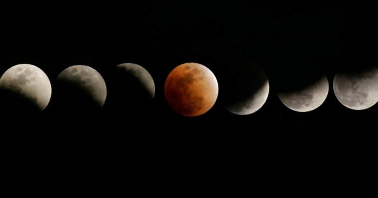 A total lunar eclipse ‘blood moon’ will be visible around the world on Tuesday