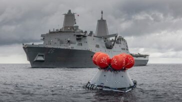 Here’s how NASA will recover the Artemis I Orion capsule in the Pacific