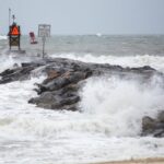 Tropical Storm Ophelia makes landfall along North Carolina coast